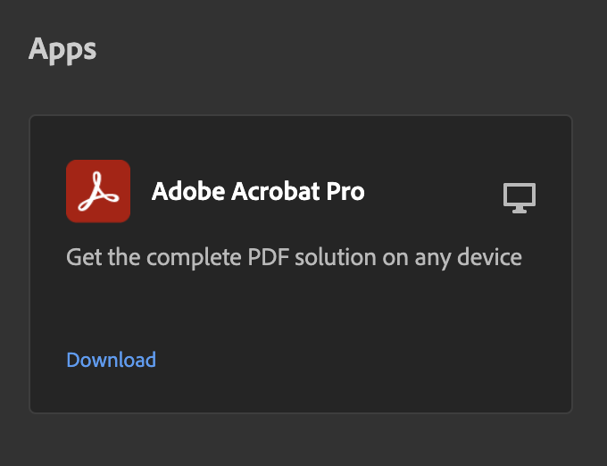 how long to download acrobat pro dc